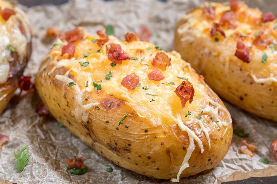 PREPARING A PERFECTLY BAKED POTATO CAN BE EASY WHEN YOU KNOW YOUR ONIONS